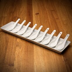 Servierlöffel Weiß