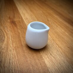 Alternative view of Mini Sauciere / Milchkännchen Porzellan Weiß
