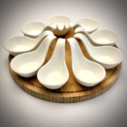 Alternative view of Kleine Servierschalen in Löffelform für Dips, Soßen & Desserts