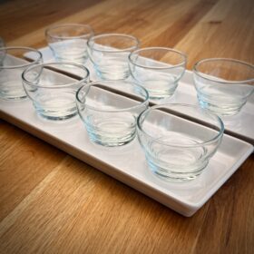 Dessert- und Fingerfood Glas Wolke