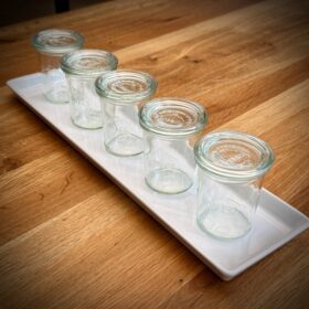 Original WECK Zylinder-Glas 140 ml mit Deckel