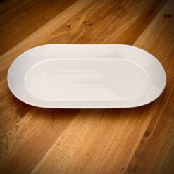 Alternative view of Servierplatte Oval Weiß