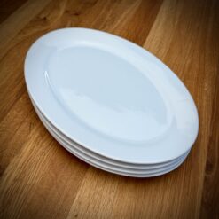 Alternative view of Servierplatte Oval Weiß