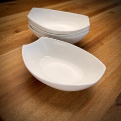 Alternative view of Salatschale Oval Weiß