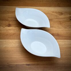 Salatschale Weiß Wave Klein