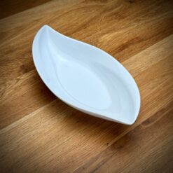 Salatschale Weiß Wave Groß